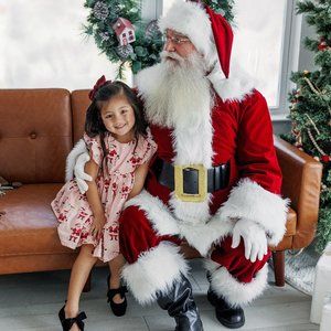 Pink Chicken Santa Dress Size 3T